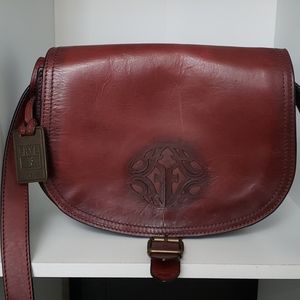 Frye Brown Leather Crossbody Bag